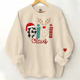 Aperturee - Grandma And Kids Claus Custom Christmas Sweatshirt